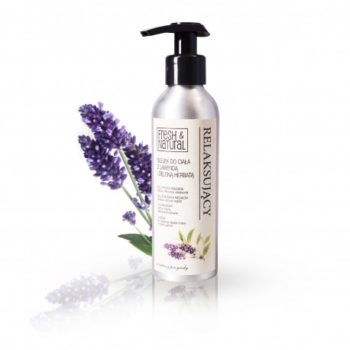 Fresh&Natural Olejek do ciała Relaksujący - z lawendą i zieloną herbatą 150 ml